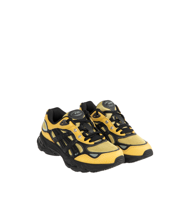 Image 2 of 5 - YELLOW - ASICS GEL-NYC 2.0 SSHS Sneaker featuring rearfoot and forefoot GEL technology, shock-attenuating material placed in the midsole, FF BLAST PLUS cushioning, TPU TRUSSTIC technology, angled heel and walking-specific flex grooves.