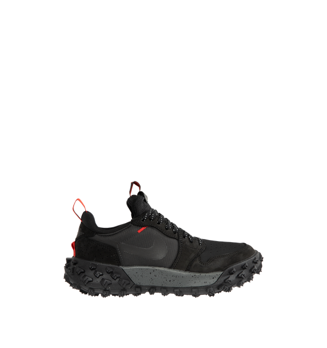 Image 1 of 5 - BLACK - JORDAN Air Jordan 1 Low A/T Sneaker featuring GORE-TEX material, trail-ready outsole, leather and textiles, braided laces, foam midsole and rubber outsole.