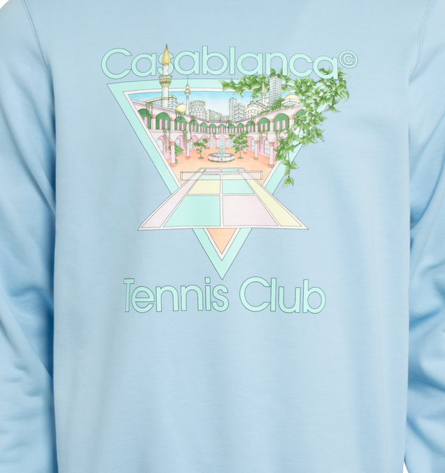 TENNIS CLUB ICON PASTELLE SWEATSHIRT (MENS)