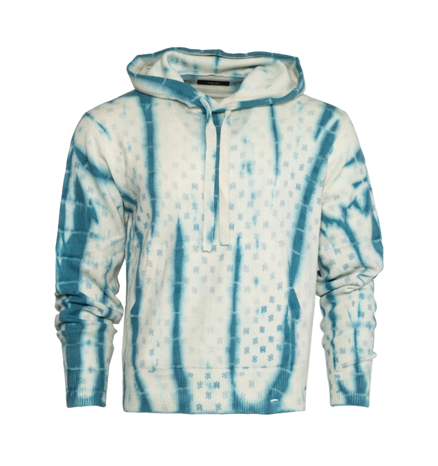 VERTICAL STREAK TIE DYE HOODIE (MENS)