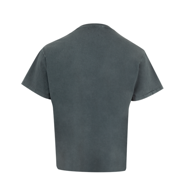 Image 2 of 2 - BLACK - GALLERY DEPT. Supply Tee featuring relaxed fit, short sleeves, crew neck and front and back graphic. 100% cotton. Made in USA.