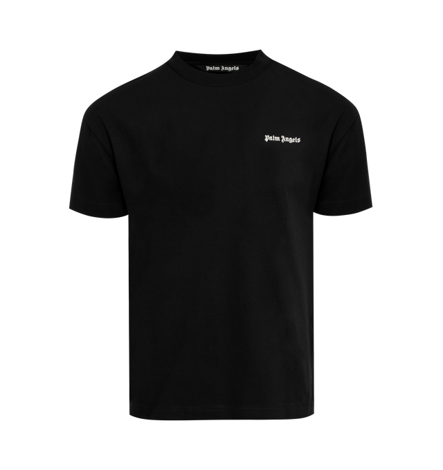 EMBROIDERED LOGO SLIM TEE (MENS)