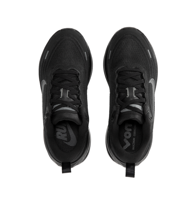 Image 5 of 5 - BLACK - NIKE Vomero Plus Sneaker featuring ultra-responsive ZoomX foam midsole, engineered mesh upper, high-abrasion rubber outsole and reflective details.