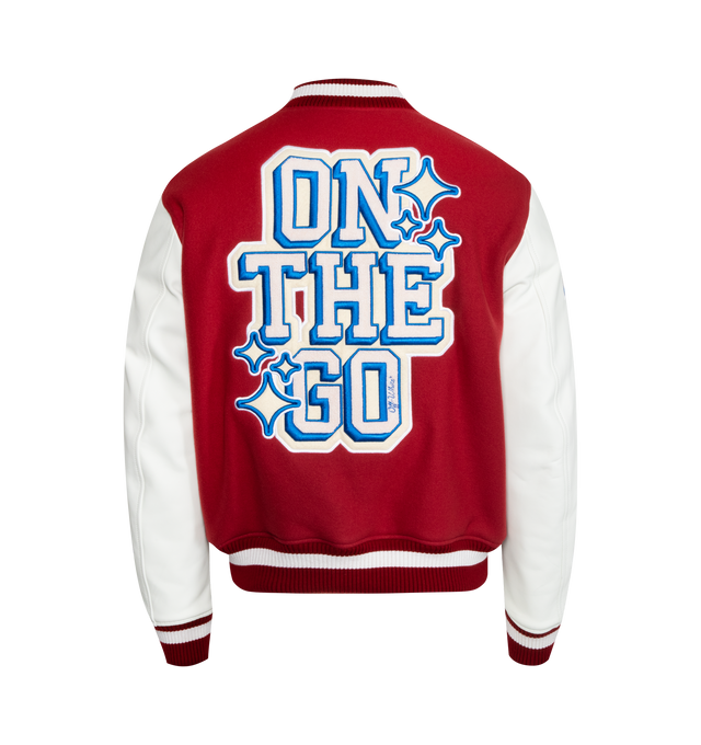 ON THE GO VARSITY JACKET (MENS)