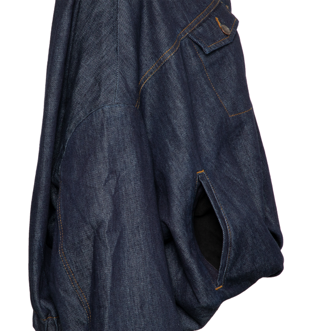 COCOON DENIM JACKET (WOMENS)