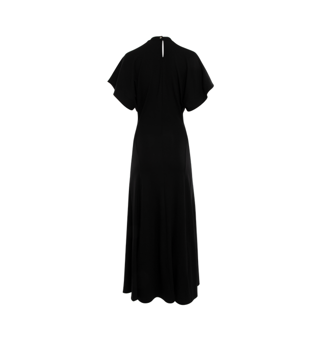 DRAPED MAXI DRESS
