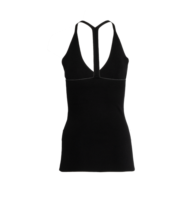 Y-BACK MERINO SILK TOP