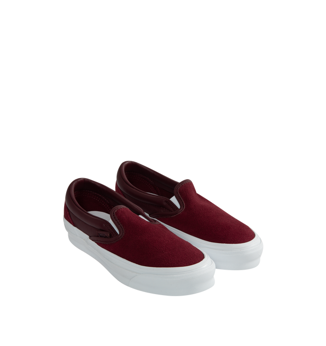 CLASSIC SLIP ON SUEDE AND LEATHER (MENS)