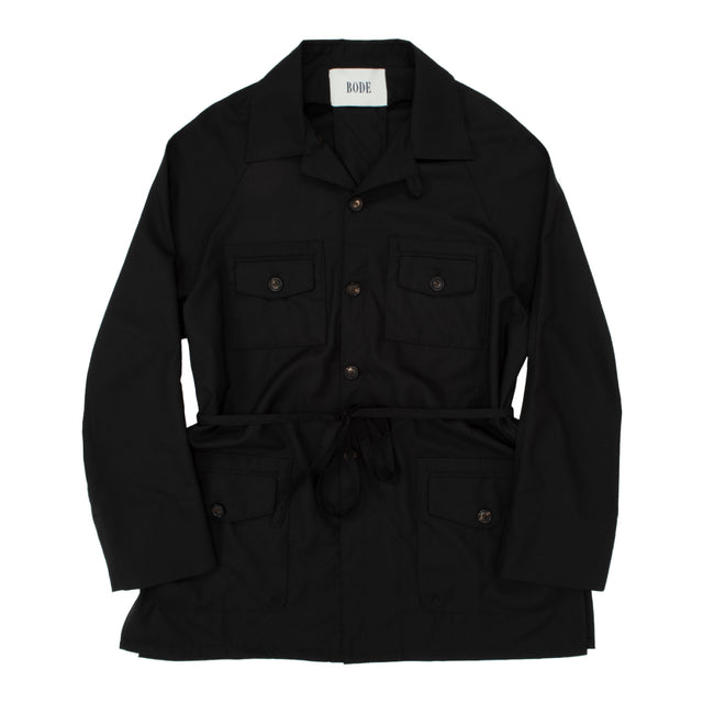 TROPICAL WOOL SAFARI JACKET (MENS)