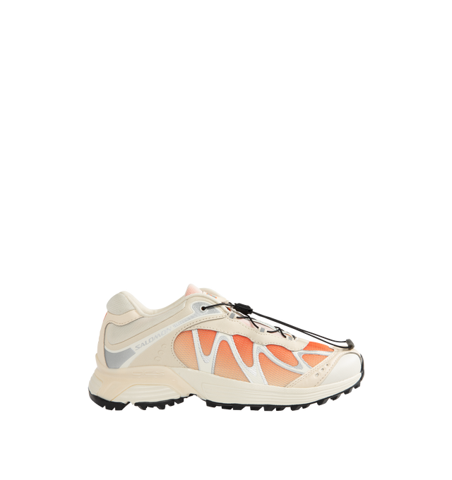 Image 1 of 5 - MULTI - SALOMON XT-Whisper Sneakers featuring slip-on styling with pull-cord closure, logo detail on tongue and back counter, anti-debris tongue for extra level of protection and padded low-cut collar.