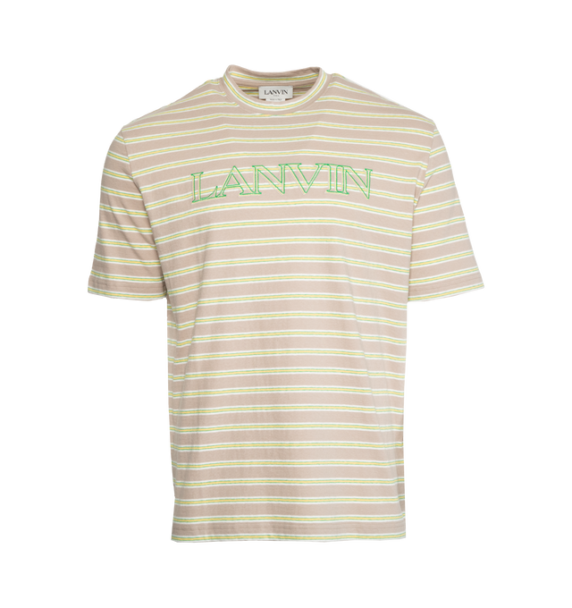 CLASSIC FIT TEE LANVIN PARIS (MENS)