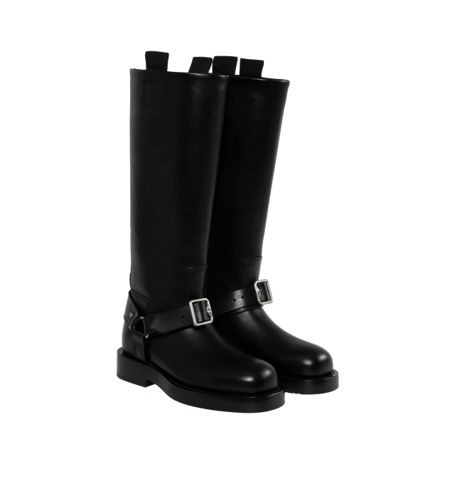 SADDLE KNEE-HIGH BOOT (WOMENS)
