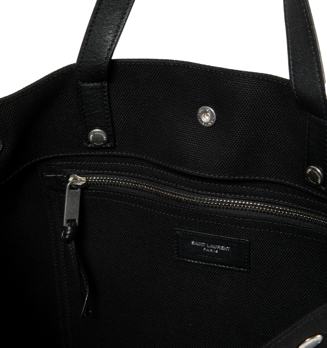 NORTH SOUTH CANVAS TOTE