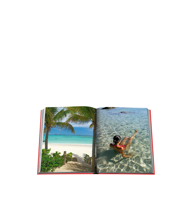 Image 5 of 5 - RED - ASSOULINE St. Barth's Freedom by Author Vassi Chamberlain. Linen hardcover book with 280 pages featuring over 200 illustrations. Language: English. Dimensions: W 10 x L 13 x D 1.5. R. St. Barths, a mix of luxury and simplicity, offers a haven of legends, wild nights, and celebrity allure. From the bustling Gustavia port to exclusive dining and world-class events, the island vibrates with excitement and elegance. St. Barths Freedom invites readers to experience its vibrant energy, from