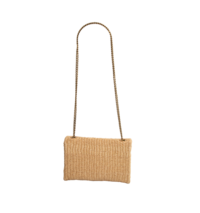 RAFFIA KATE MEDIUM CHAIN BAG