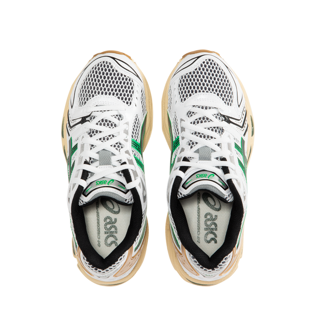 Image 5 of 5 - GREY - ASICS Gel-Kayano 14 Sneaker featuring two-tone underlays, GEL technology cushioning, TRUSSTIC support system, synthetic leather upper and sockliner.
