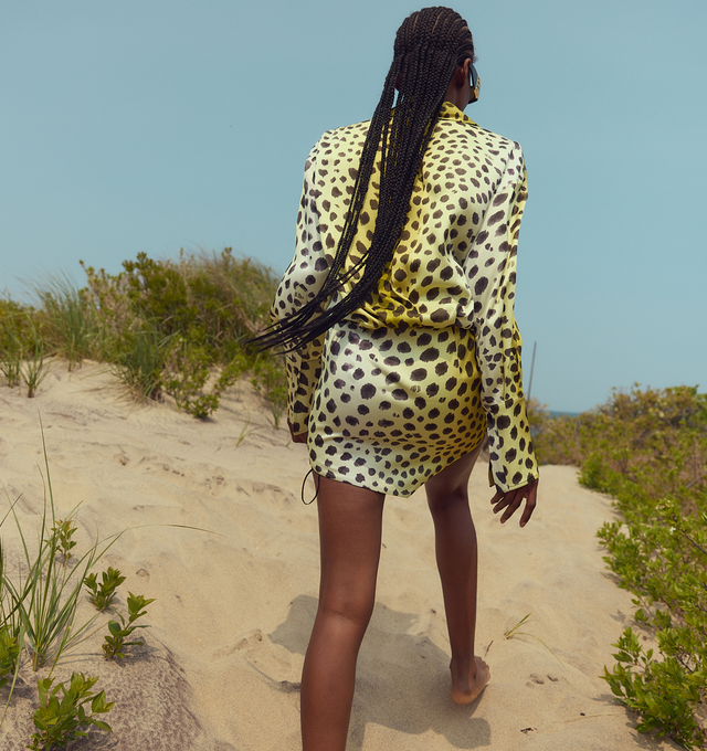 SILVYE MINI DRESS CHEETAH PRINT (WOMENS)