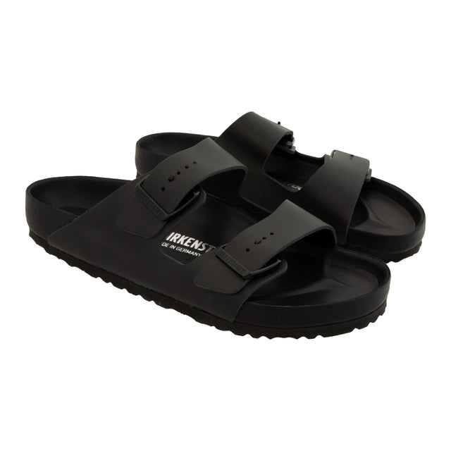 ARIZONA EXQ BLACK LEATHER SANDALS (WOMENS)