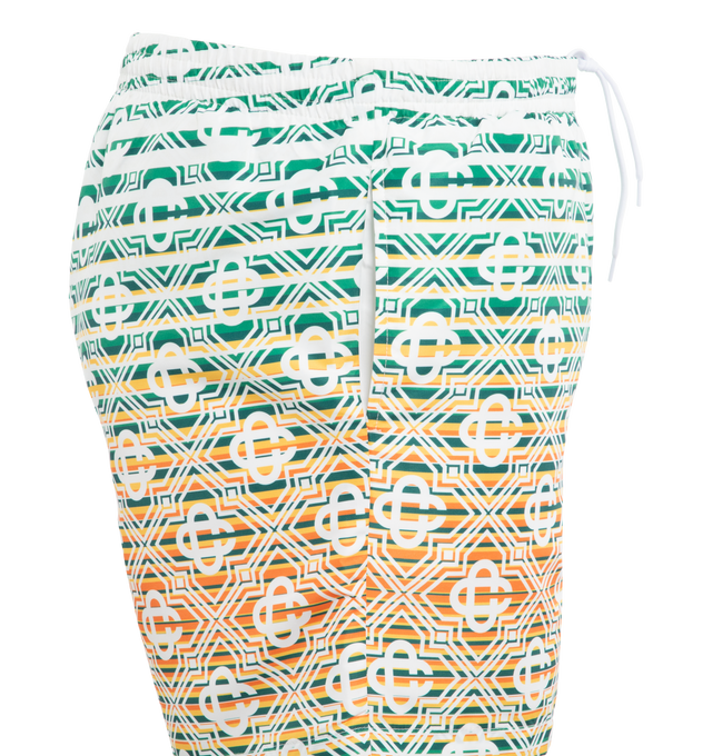 MONOGRAM PRINTED SWIM TRUNKS (MENS)