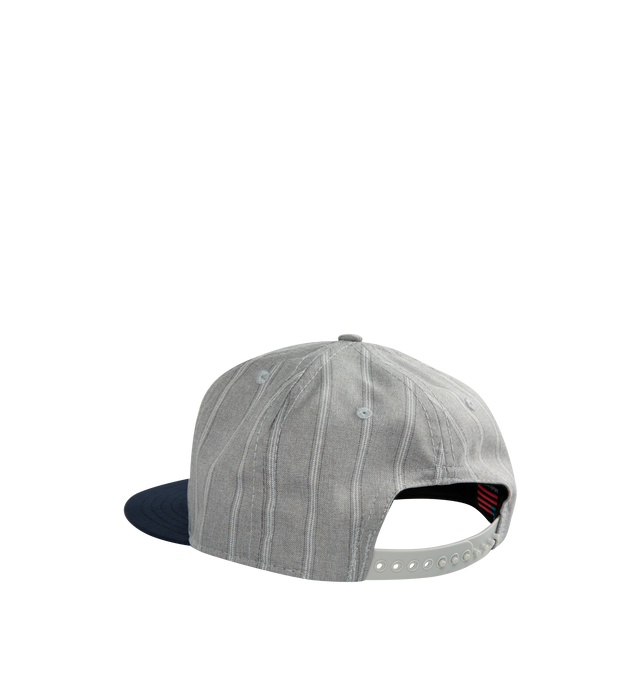 Image 2 of 2 - GREY - LITE YEAR Baseball Cap NY featuring slightly deeper fit and NY logo is embroidered on the front. 