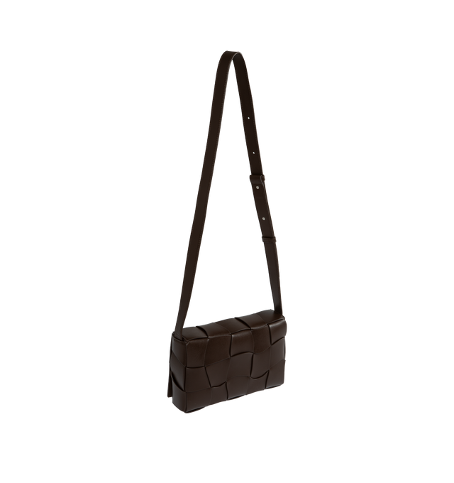 WAVED LEATHER CASSETTE CROSSBODY BAG (MENS)