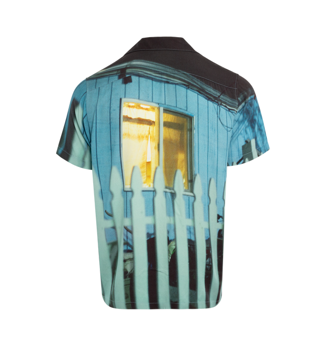 EVENING BLUE BUTTON UP (MENS)