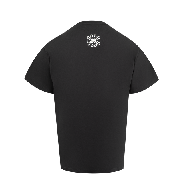 Image 2 of 2 - BLACK - MIDNIGHT RODEO Billiards Graphic T-Shirt featuring crewneck, short sleeves and graphic on front. 100% cotton. Made in the USA.