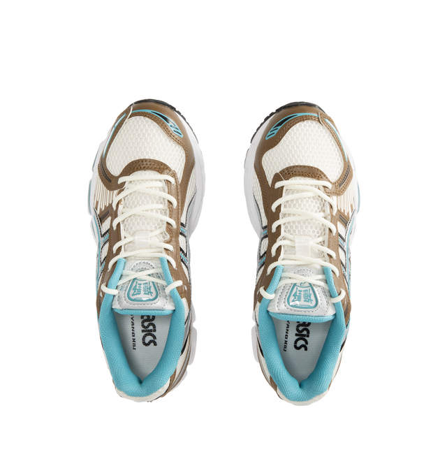 Image 5 of 5 - BROWN - ASICS Gel-Kayano 12.1 Sneaker featuring breathable mesh underlays, GEL-NIMBUS17 tooling system, FLUIDRIDE technology, rearfoot and forefoot GEL technology and dope dyed recycled sockliner mesh.
