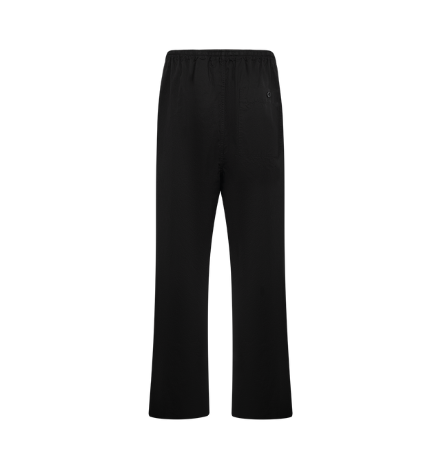 Image 2 of 3 - BLACK - LEMAIRE Pyjama Trousers featuring loose-fit, drawstring at elasticized waistband, side pockets and back welt pockets. 100% cotton.