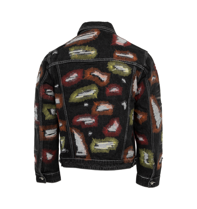EMBROIDERED TRUCKER JACKET (MENS)