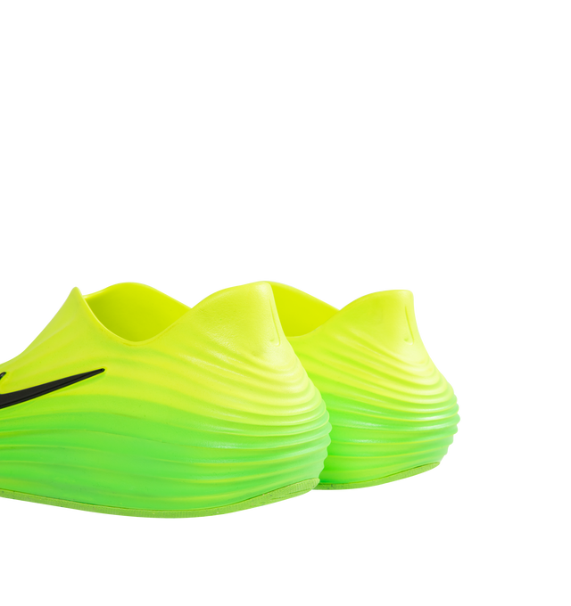 Image 3 of 5 - GREEN - NIKE ReactX Rejuven8 Shoes featuring ReactX upper and midsole, extra room at the forefoot, ventilation holes breathability and sticky rubber outsole.