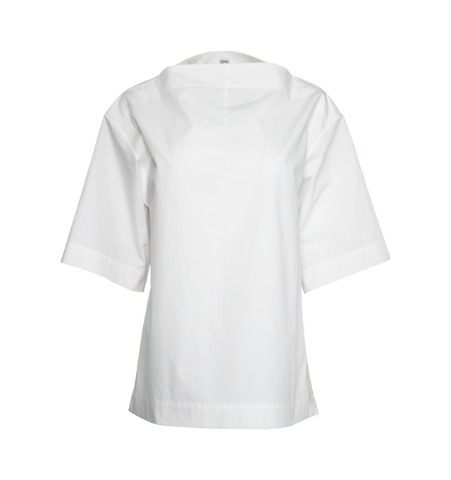 DART NECK COTTON TOP