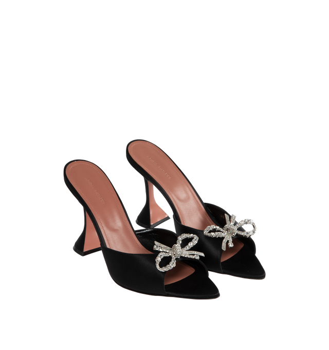 ROSIE SATIN CRYSTAL SLIPPERS