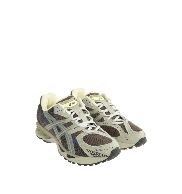 Image 2 of 5 - MULTI - ASICS Gel Nimbus 10.1 Sneaker featuring mesh and textile upper with rubber sole, lace-up front, padded mesh tongue with logo detail and padded low-cut collar.