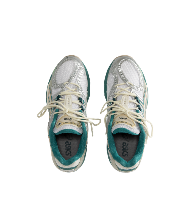 Image 5 of 5 - GREEN - ASICS Gel-Nimbus 10.1 Sneaker featuring asymmetric mesh upper, TRUSSTIC system, EVA foam midsole and GEL technology.