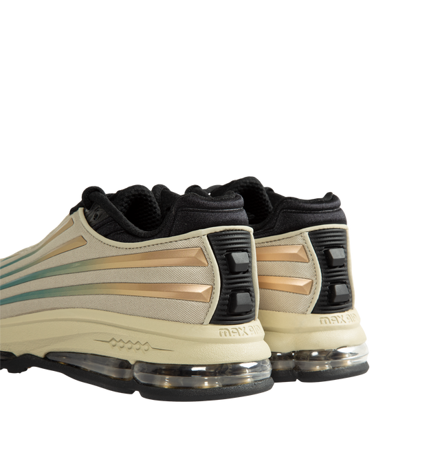Image 3 of 5 - MULTI - Nike Air Max Ecstasy Plus Sneakers draw inspiration from Nike's experimental running era and feature a low-profile silhouette with sleek lines, minimal branding, and visible Air cushioning. Originally rooted in performance running, this modern revival combines dual Air units with a sculpted midsole for enhanced comfort and a streamlined look. As part of the iconic Air Max lineage, the design celebrates the legacy of visible Air technology while delivering a fresh, contemporary aesthet