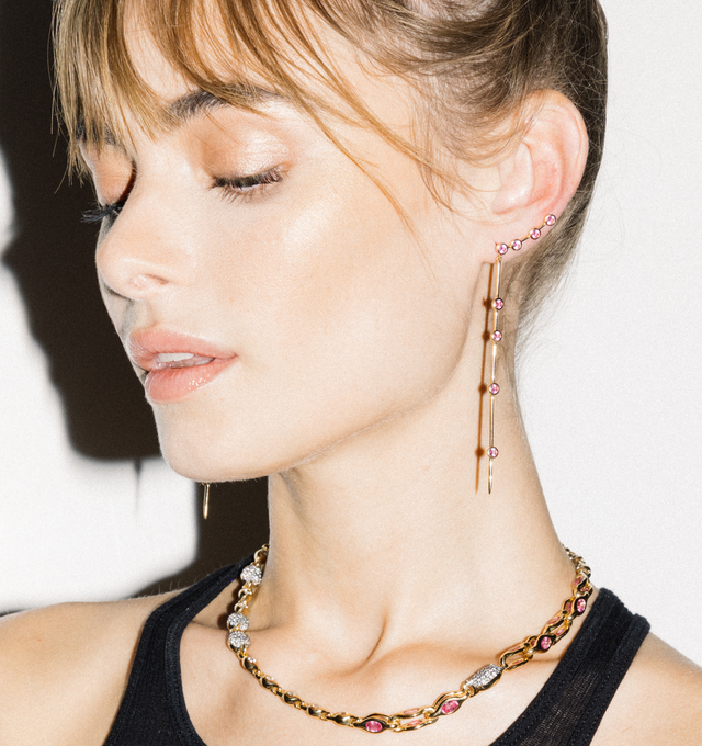 SEX STICKS DIAMOND EARRINGS