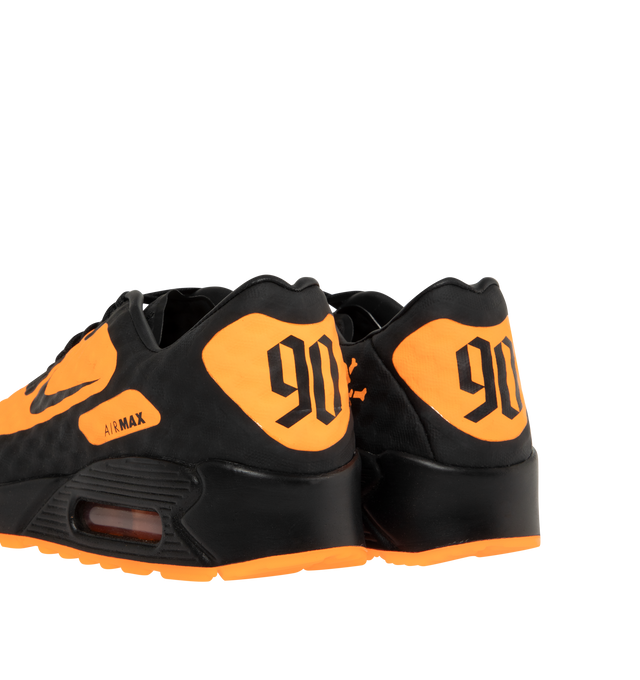Image 3 of 5 - ORANGE - NIKE Air Max 90 "Hypervenom" Sneaker featuring Mad 90 Pack with four Air Max 90 designs inspired by classic Nike soccer cleats, "Hypervenom" capsule, foam midsole and rubber outsole.