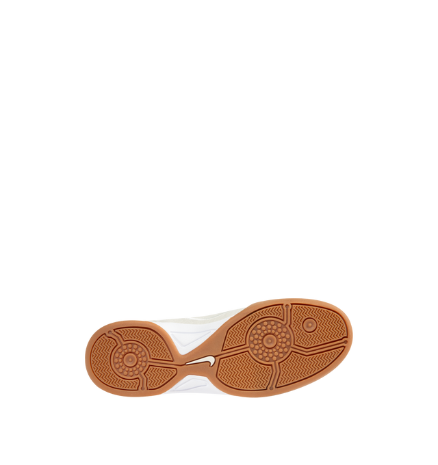 Image 4 of 5 - WHITE - NIKE Total 90 Sneaker featuring authentic soccer style, leather and textiles construction, asymmetrical lacing, flat rubber sole and Total 90 logos on each side.