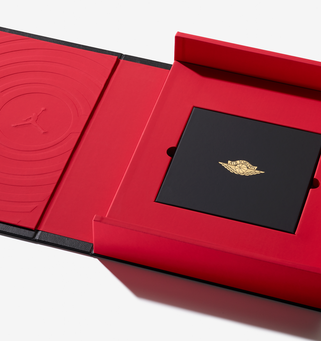 Image 8 of 20 - MULTI - Assouline celebrates 40 years of Air Jordan with a landmark Ultimate volume, created in collaboration with Michael Jordan and the Jordan Brand. This collectors piece honors the enduring influence of Michael Jordan and the brand that reshaped sport, style, business, and culture worldwide.Limited to 1,000 hand-numbered copies, the Ultimate edition is crafted with a host of bespoke details. Encased in an intricately tooled leather clamshell, the cover features Baroque-inspired embossing