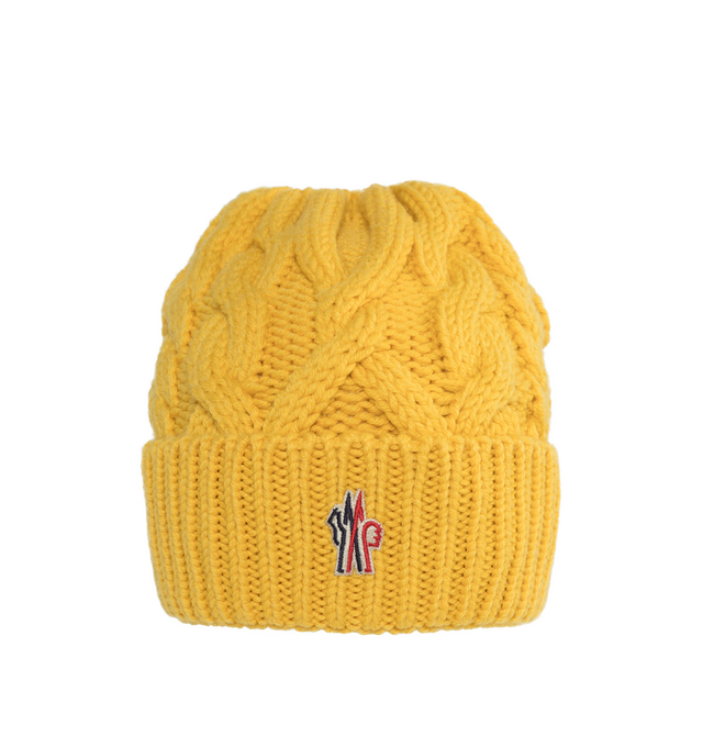 CABLE KNIT WOOL BEANIE (WOMENS)