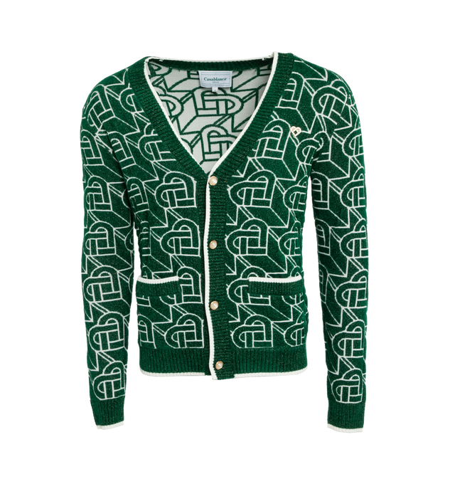 HEART MONOGRAM CARDIGAN (MENS)