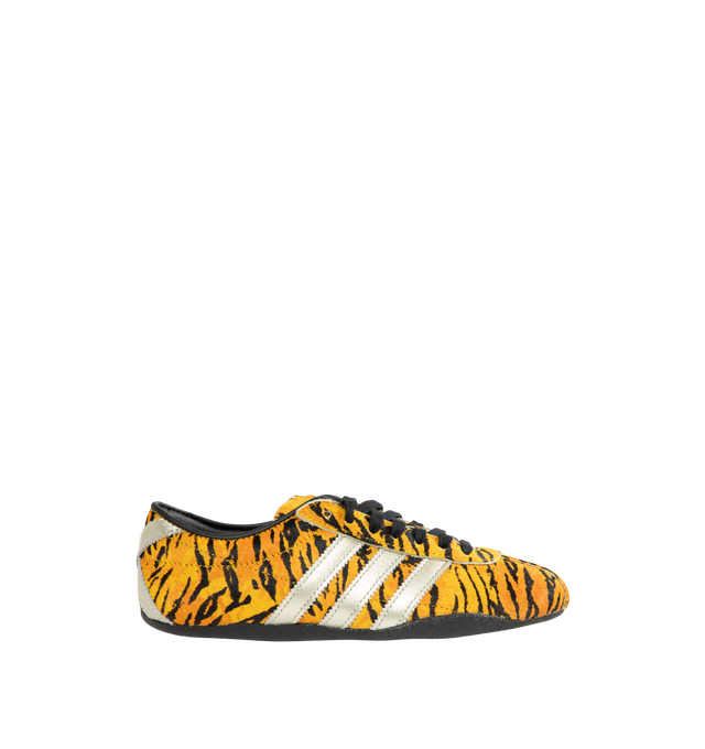 Image 1 of 5 - ORANGE - ADIDAS Tokyo Sneaker featuring leather and synthetic upper, lacing system, textile and synthetic lining, rubber outsole and padded collar.