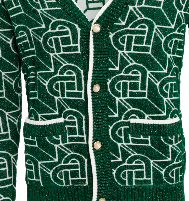 HEART MONOGRAM CARDIGAN (MENS)