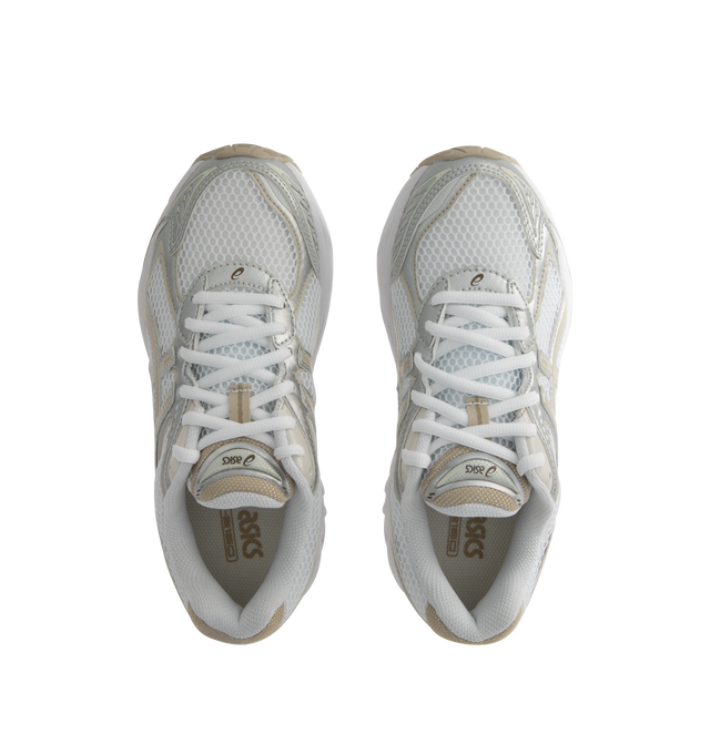 Image 5 of 5 - NEUTRAL - Asics GT-2160 sneaker with a sleek aesthetic and wavy forefoot sculpting, featuring a segmented midsole structure and GEL technology inserts for advanced cushioning. Unisex style in men's sizing.