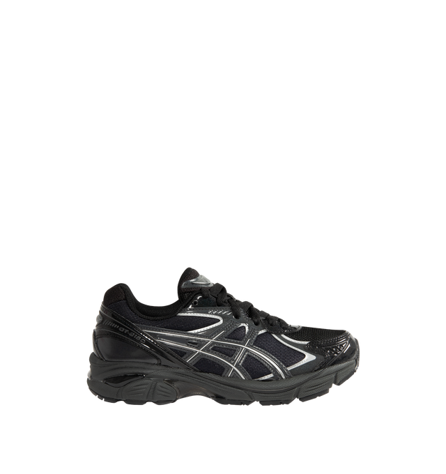 Image 1 of 5 - BLACK - ASICS GT-2160 Sneakers featuring mesh and faux leather upper with rubber sole, lace-up front, segmented midsole structure and GEL technology inserts and padded low-cut collar.