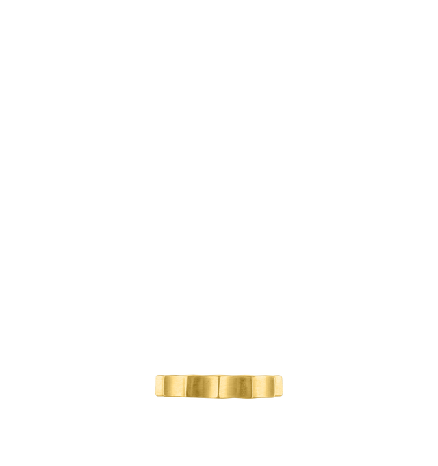 Image 1 of 3 - GOLD - Prounis Twelve-Sided Ode Ring is handcrafted from 22K yellow gold and features a sculptural twelve-sided silhouette inspired by classical forms. Handmade in New York. For personal consultation and detailed information about jewelry, please contact our dedicated stylist team at personalshopping@hirshleifers.com.This item may be restricted for online purchase to international clients. For assistance purchasing this item please contact our dedicated stylist team at personalshopping@hirshl