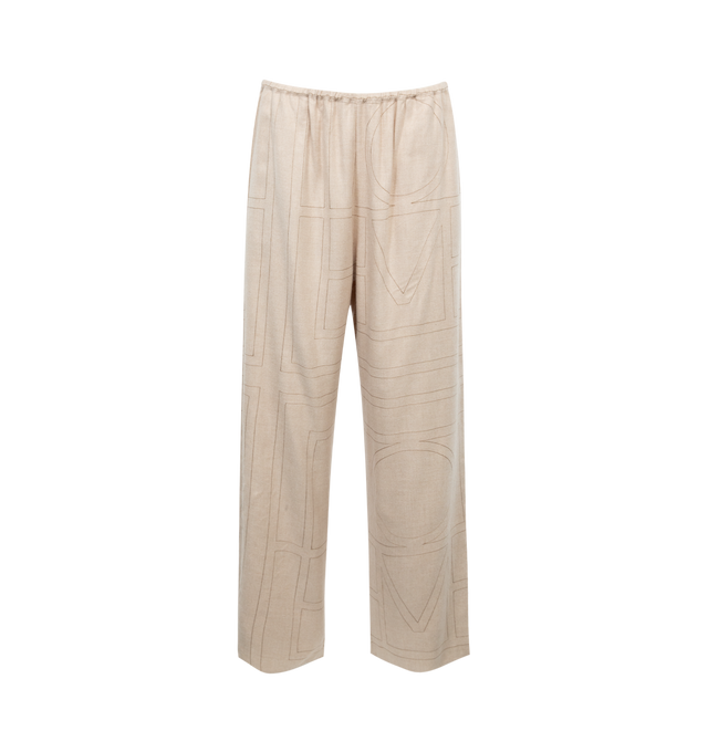 MONOGRAM FLANNEL PJ BOTTOMS (WOMENS)