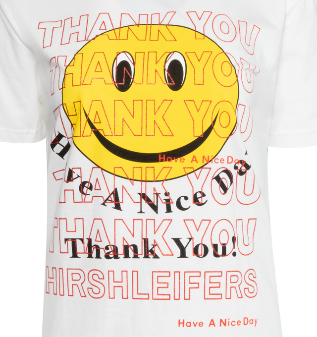 HIRSHLEIFERS EXCLUSIVE "THANK YOU" TEE (WOMENS)