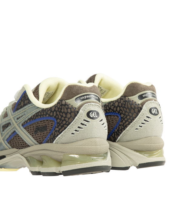 Image 3 of 5 - MULTI - ASICS Gel Nimbus 10.1 Sneaker featuring mesh and textile upper with rubber sole, lace-up front, padded mesh tongue with logo detail and padded low-cut collar.